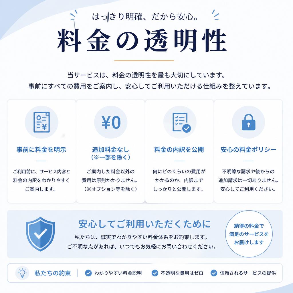 4. 料金システムについて