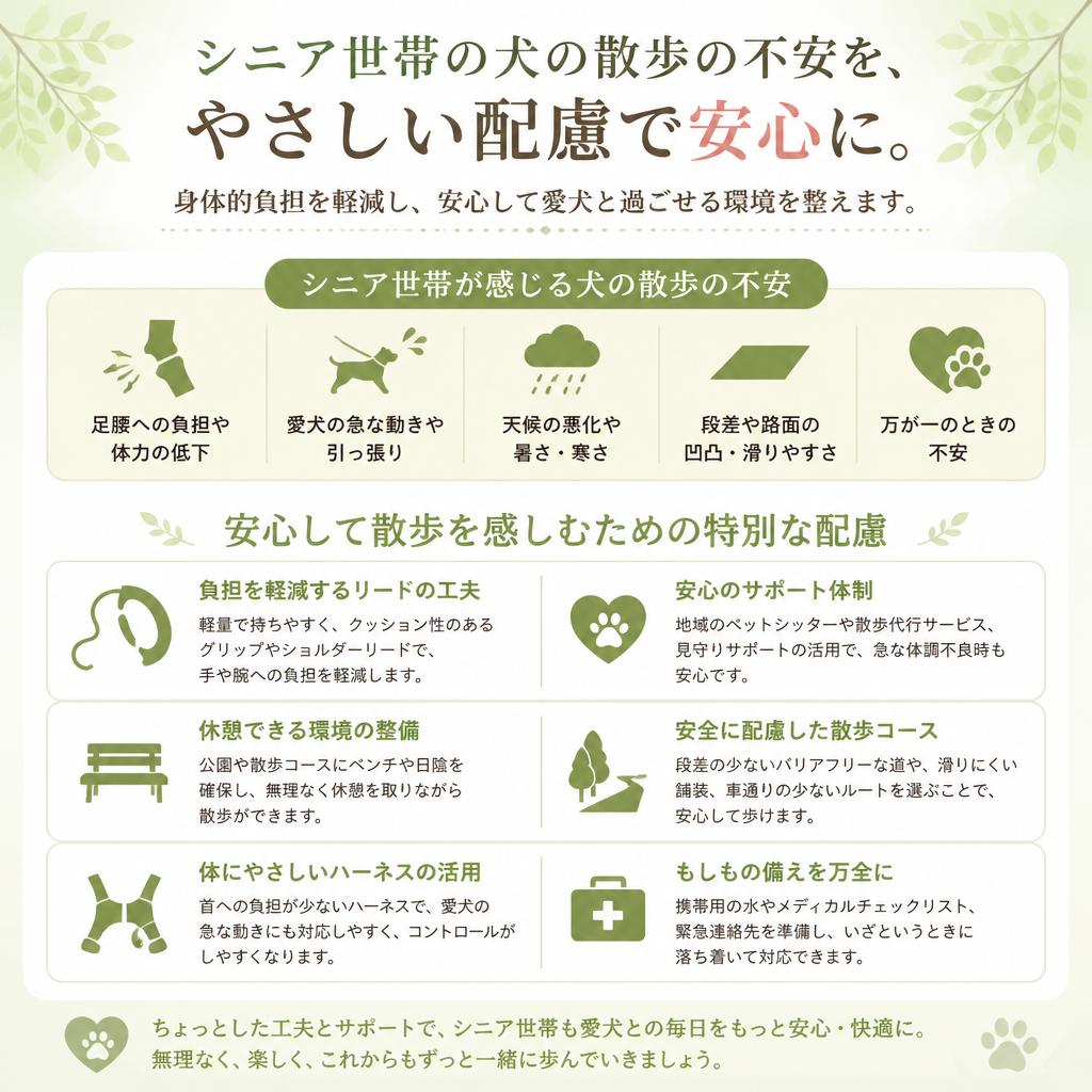 シニア世帯のための特別なサポート
