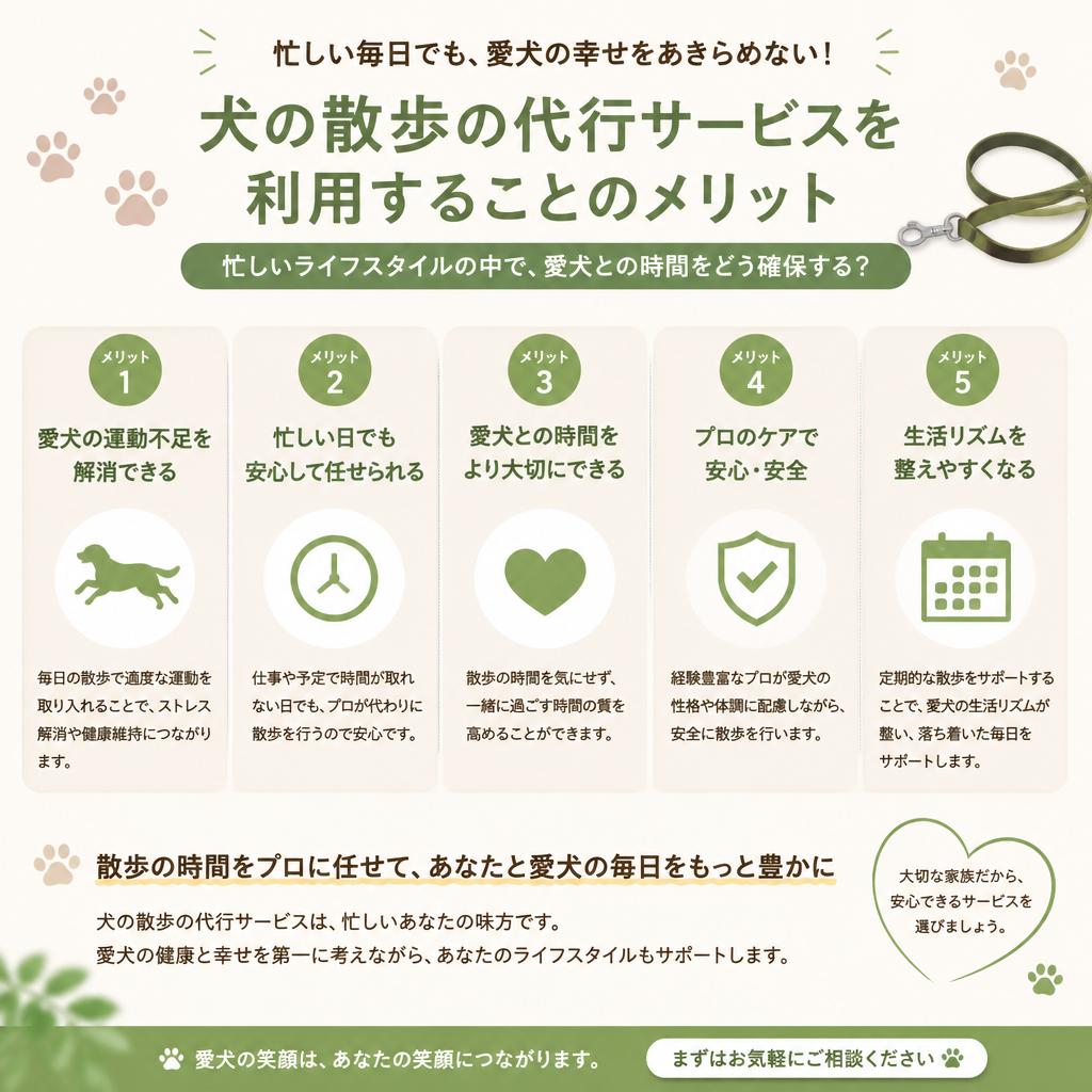 代行サービスのメリット