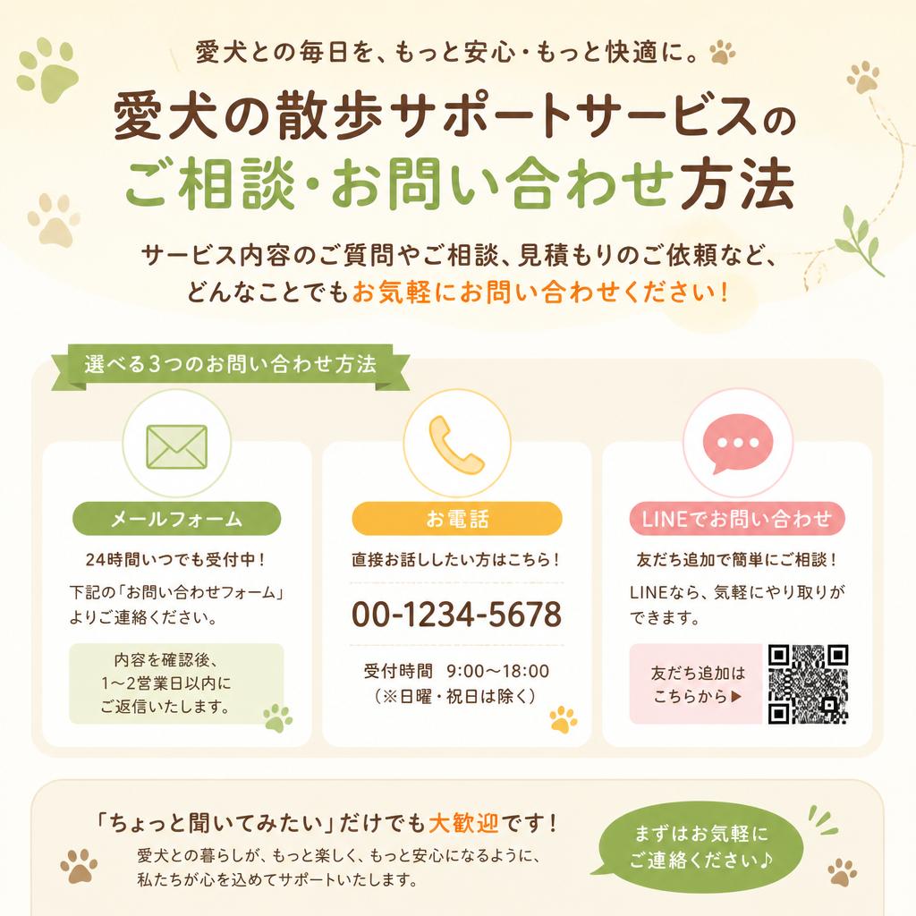 今すぐお問い合わせを！