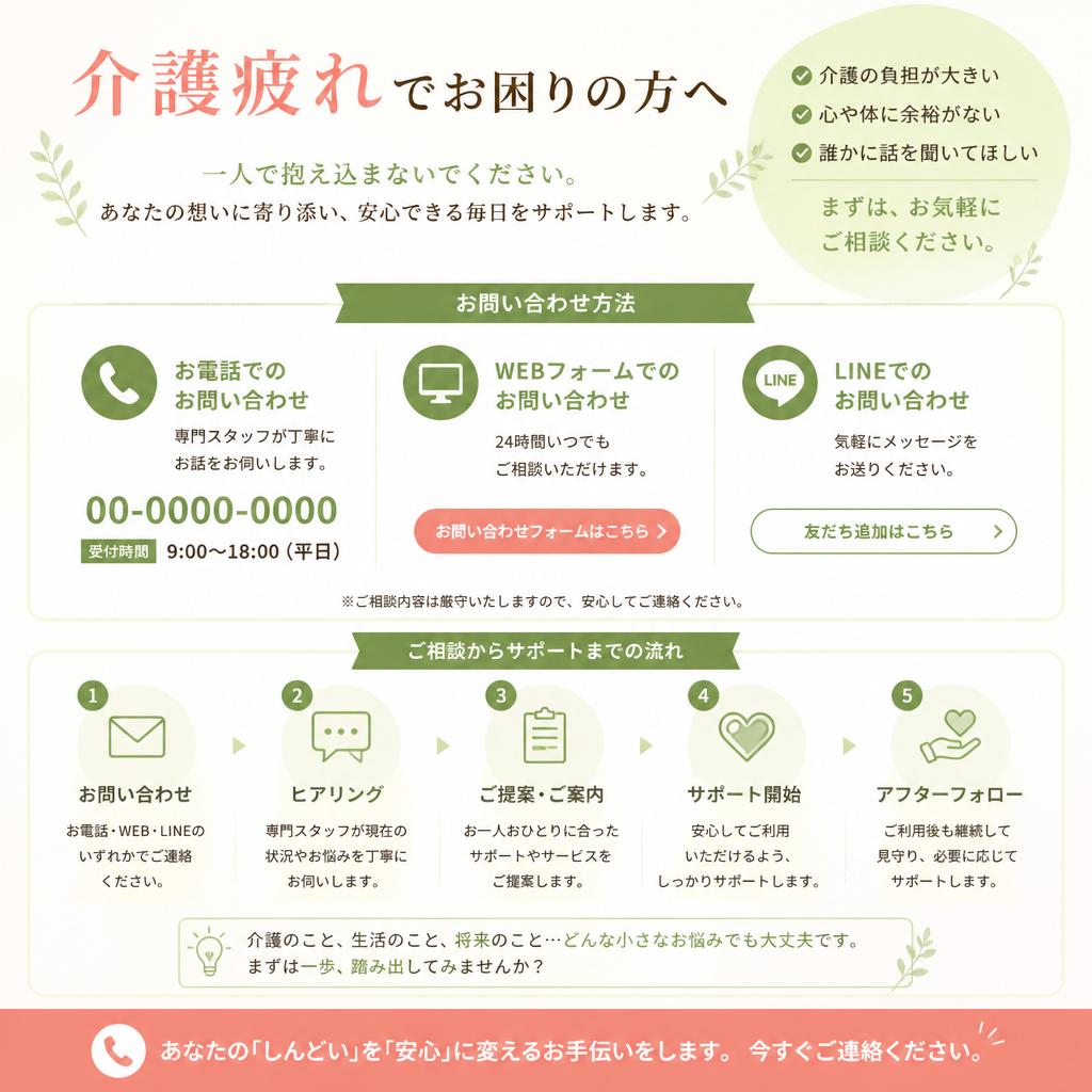 まずはご相談を！